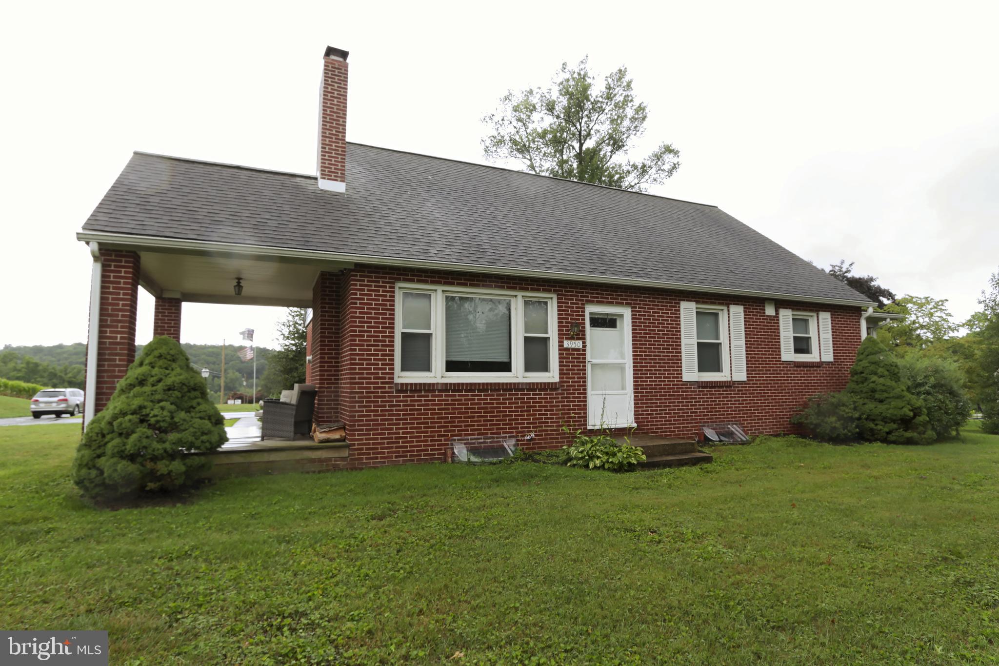 Front of home along Locust Grove