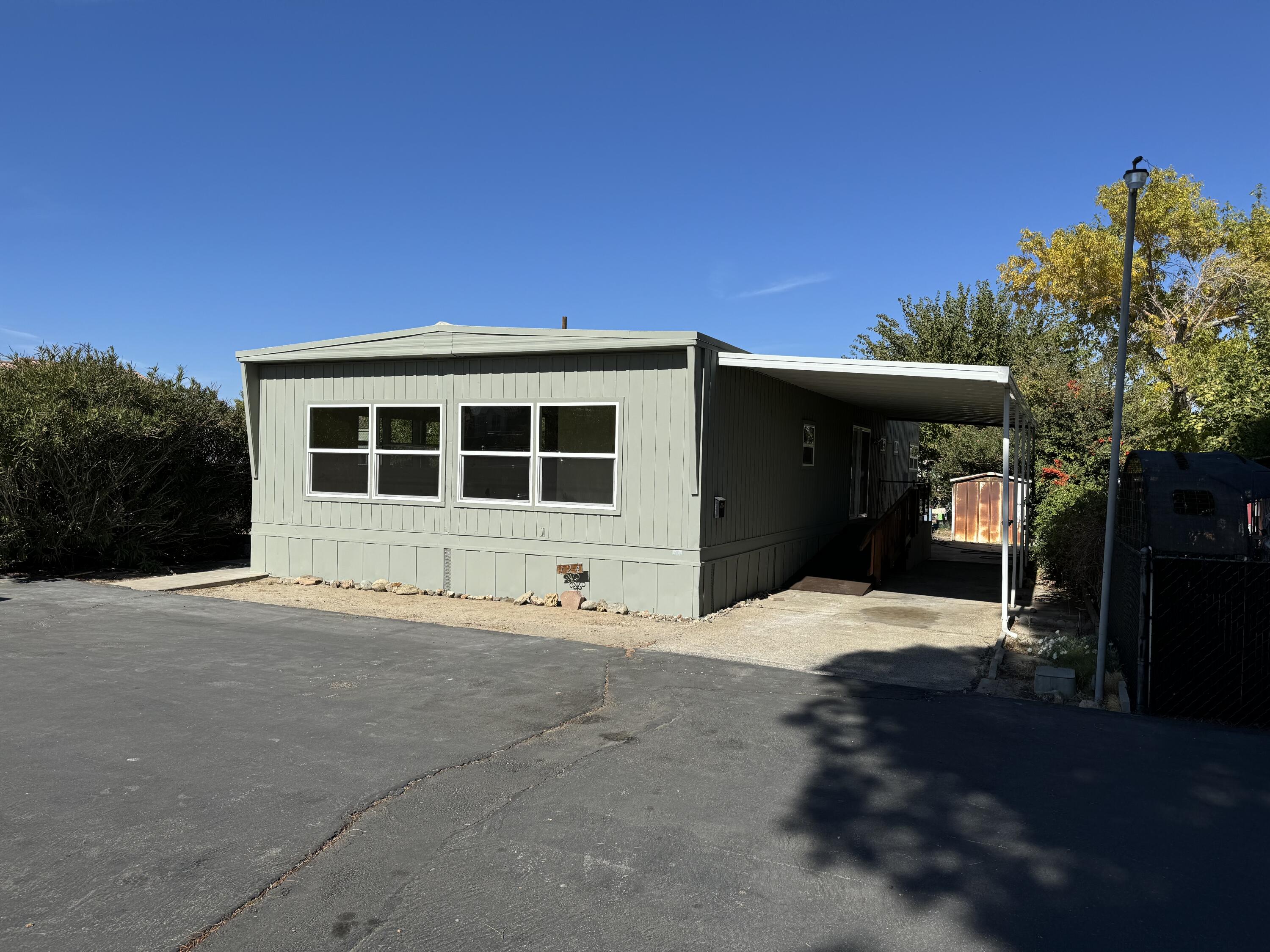 a front view of a house with a garage