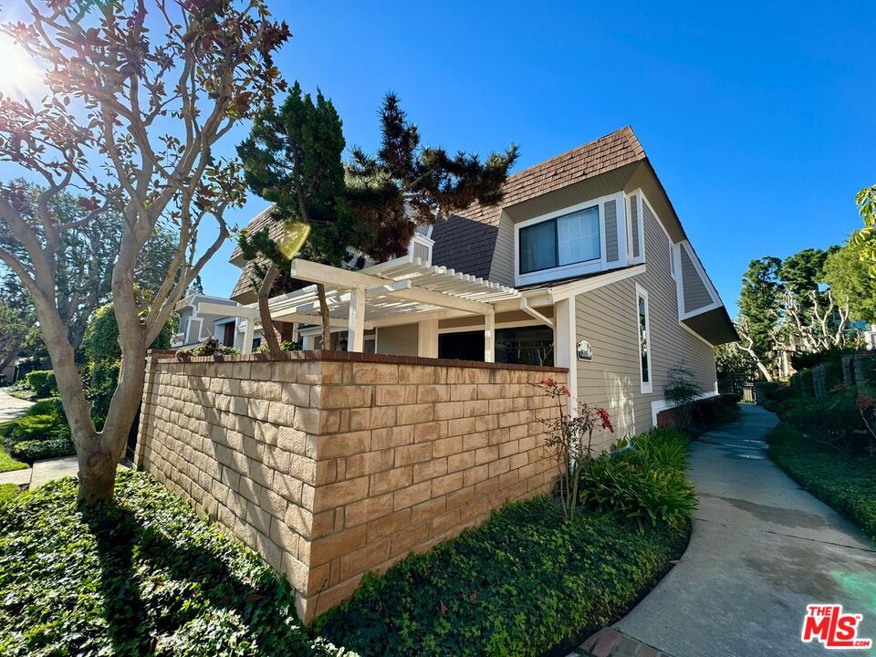 a large tree in the middle of a house