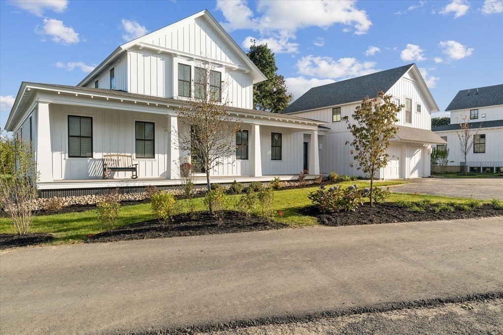 front view of house with a yard