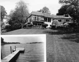 a view of a house with sitting area