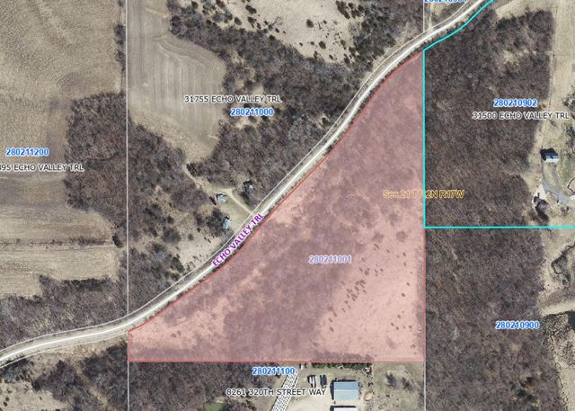 $187,500 | Xxx Echo Valley Trail | Cannon Falls Township - Goodhue County