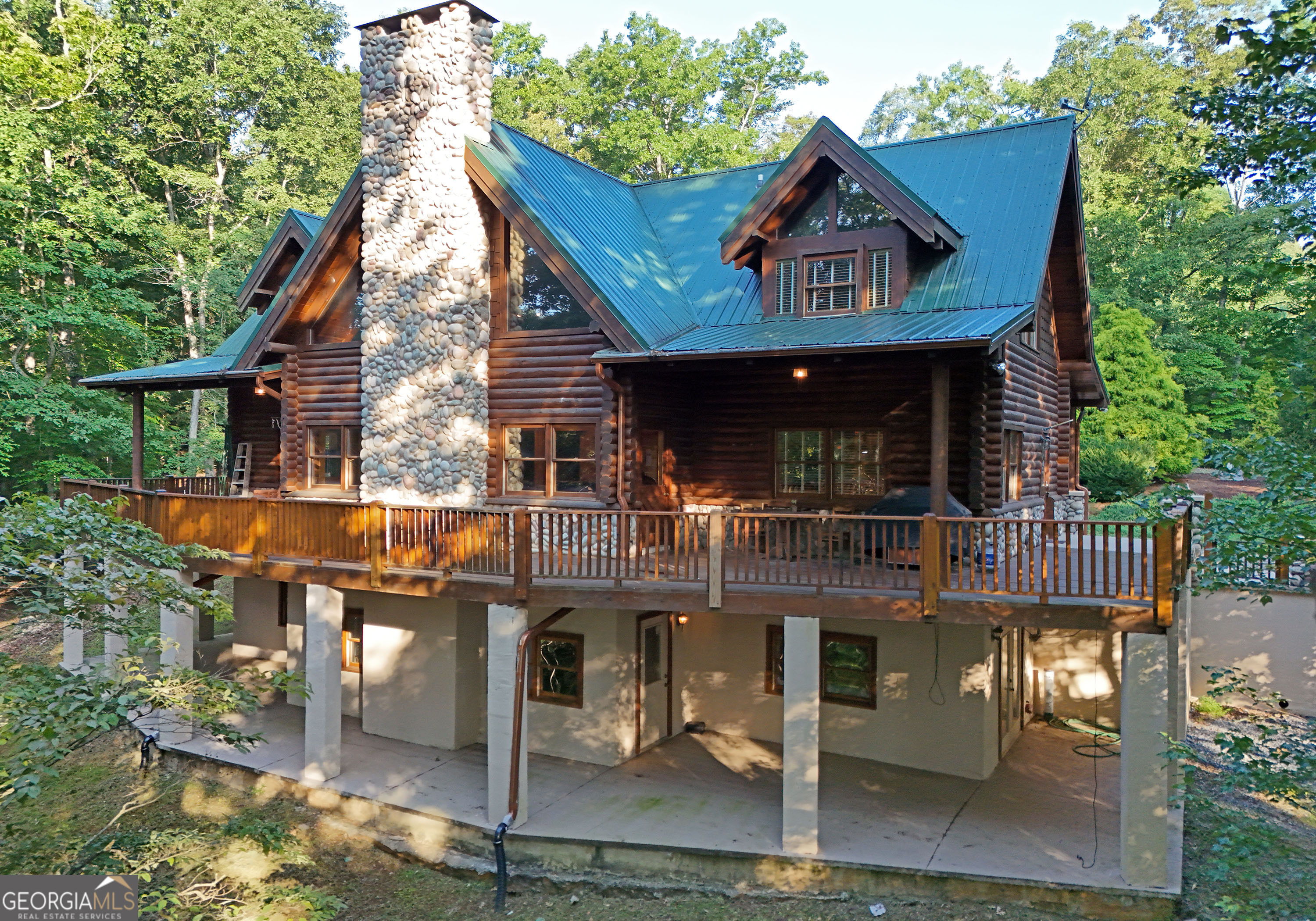 a front view of a house with porch