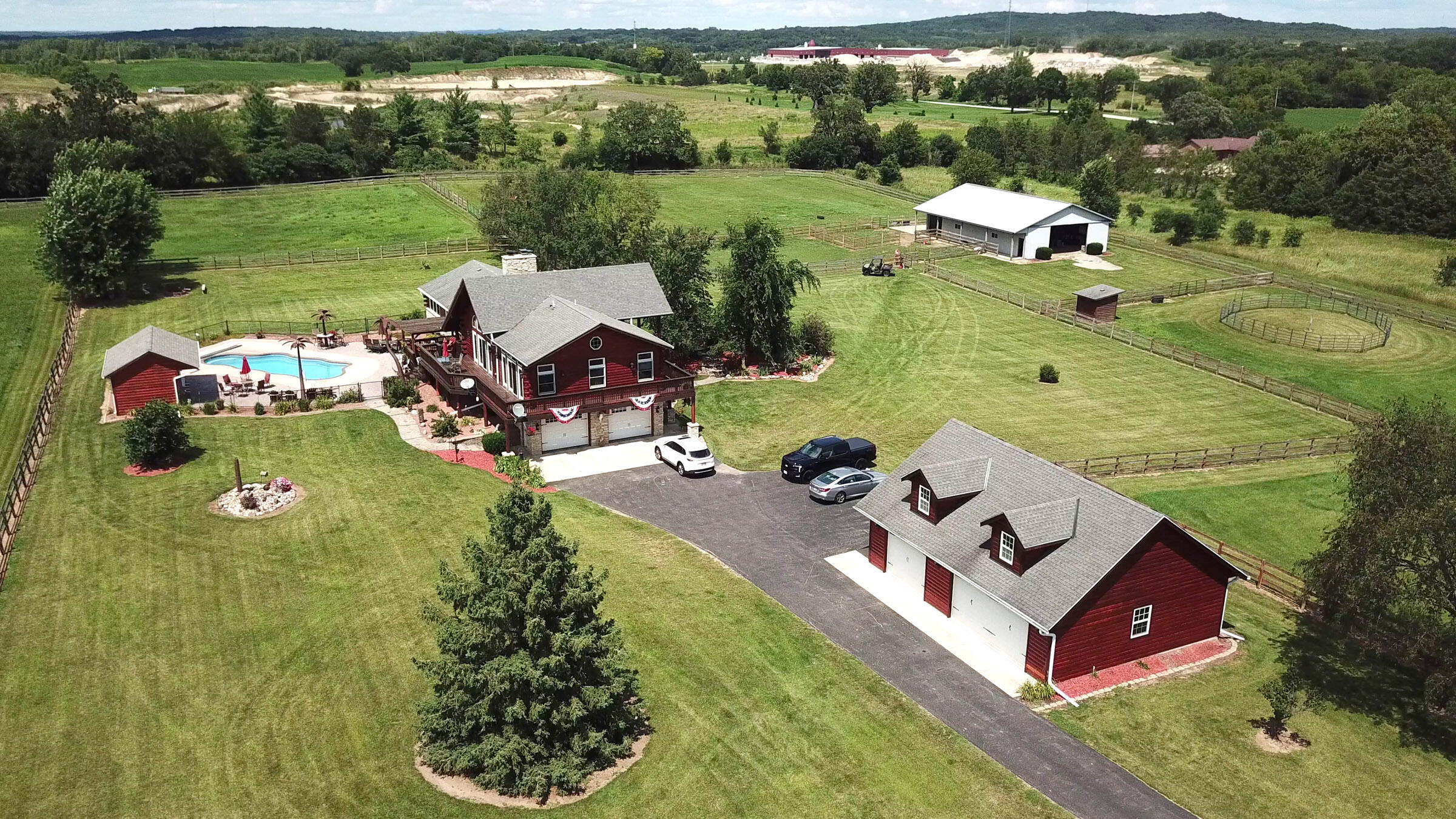 House, Barn & Garage