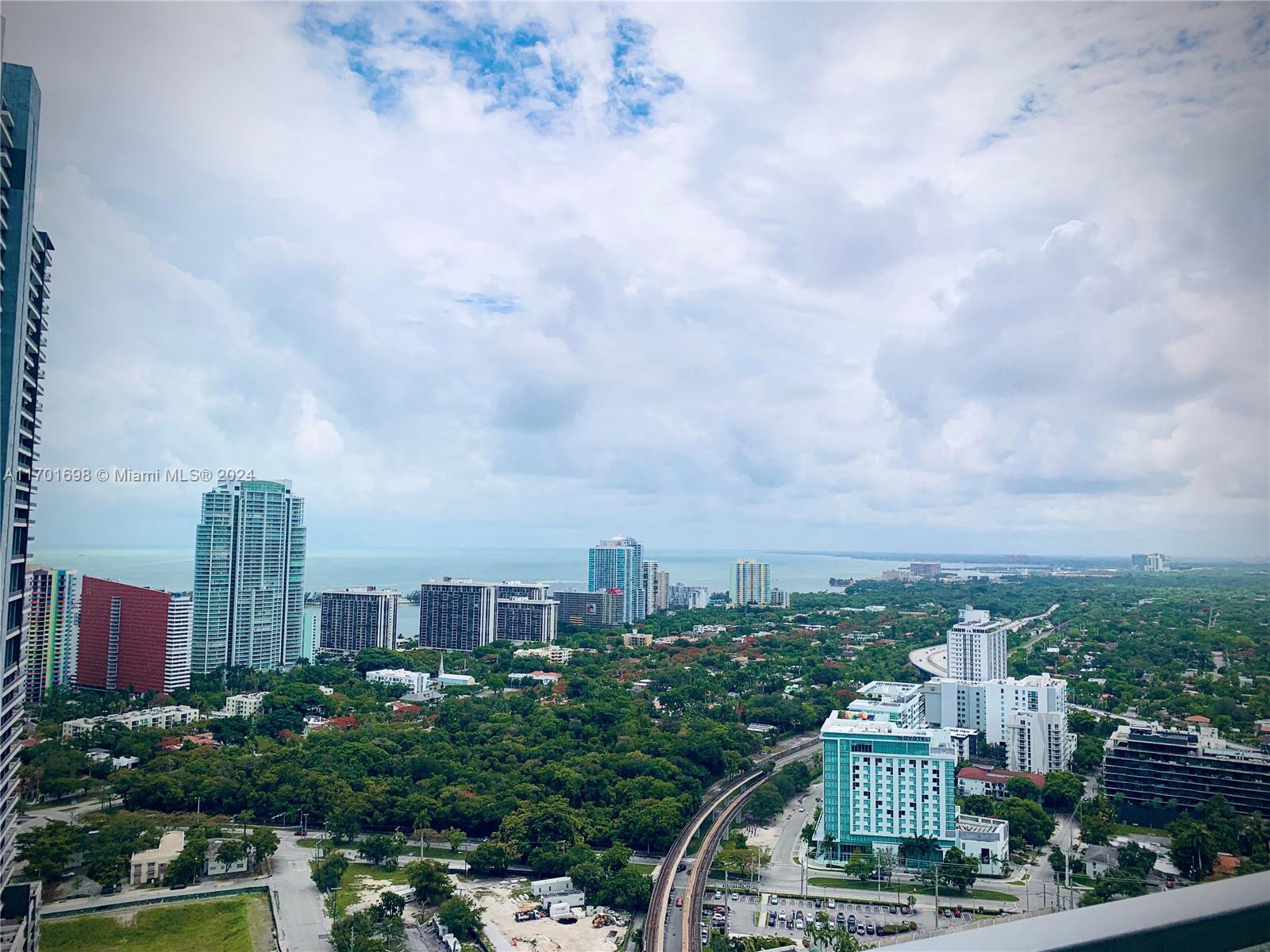 a city view with lot of high rise buildings