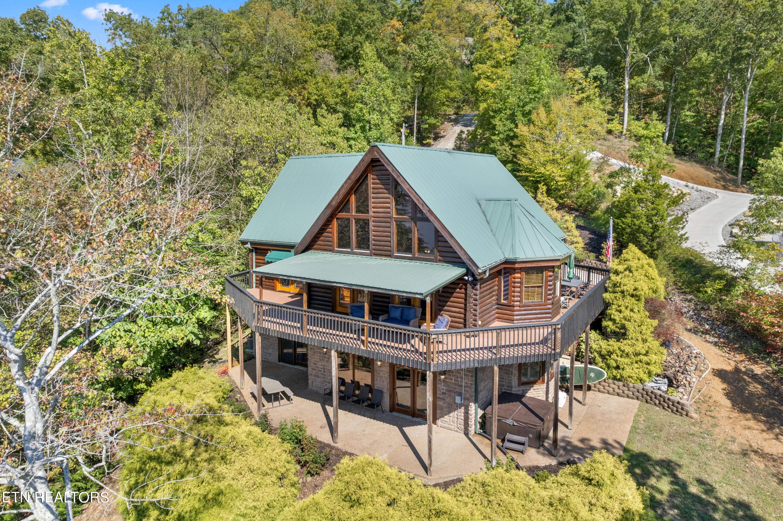 House from lake