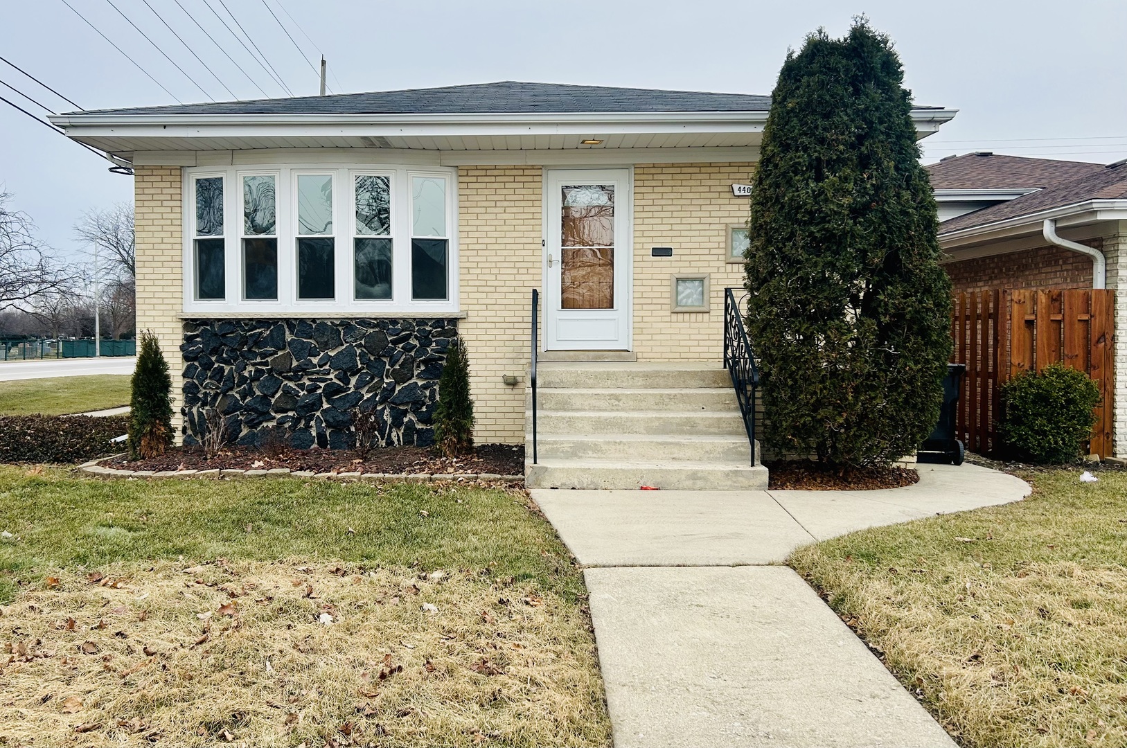 front view of a house