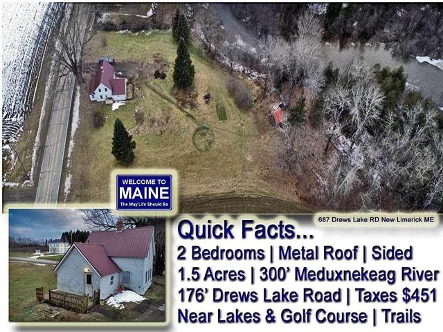 $59,500 | 687 Drews Lake Road | New Limerick