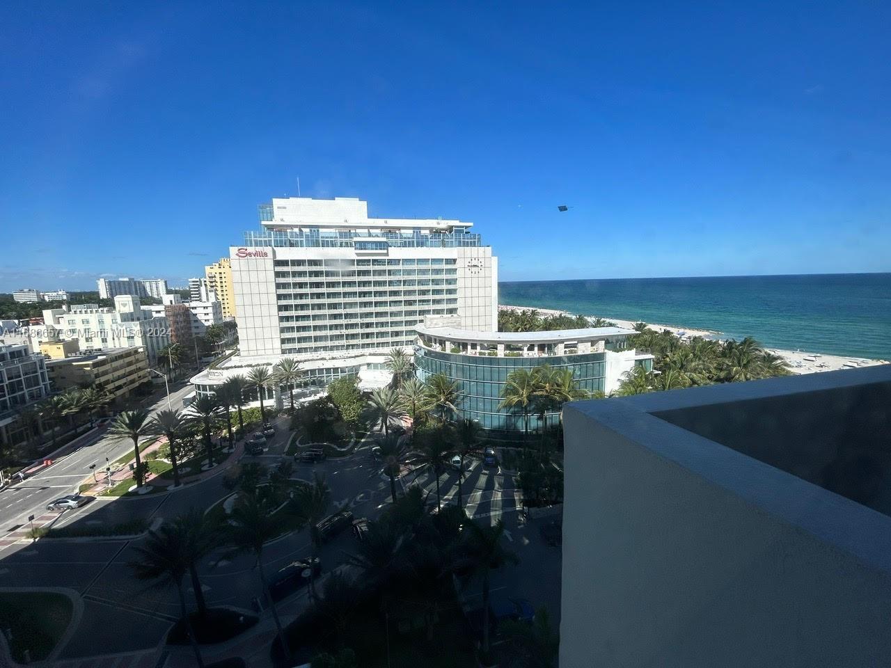 a view of ocean with a city