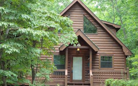 a view of a house with a tree