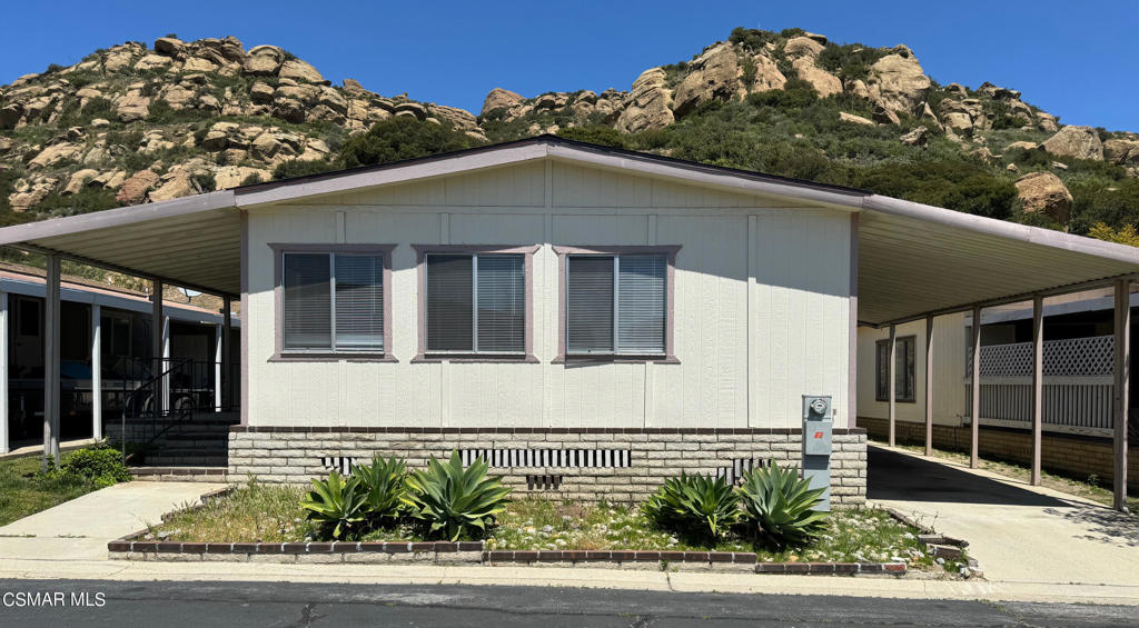 front view of a house