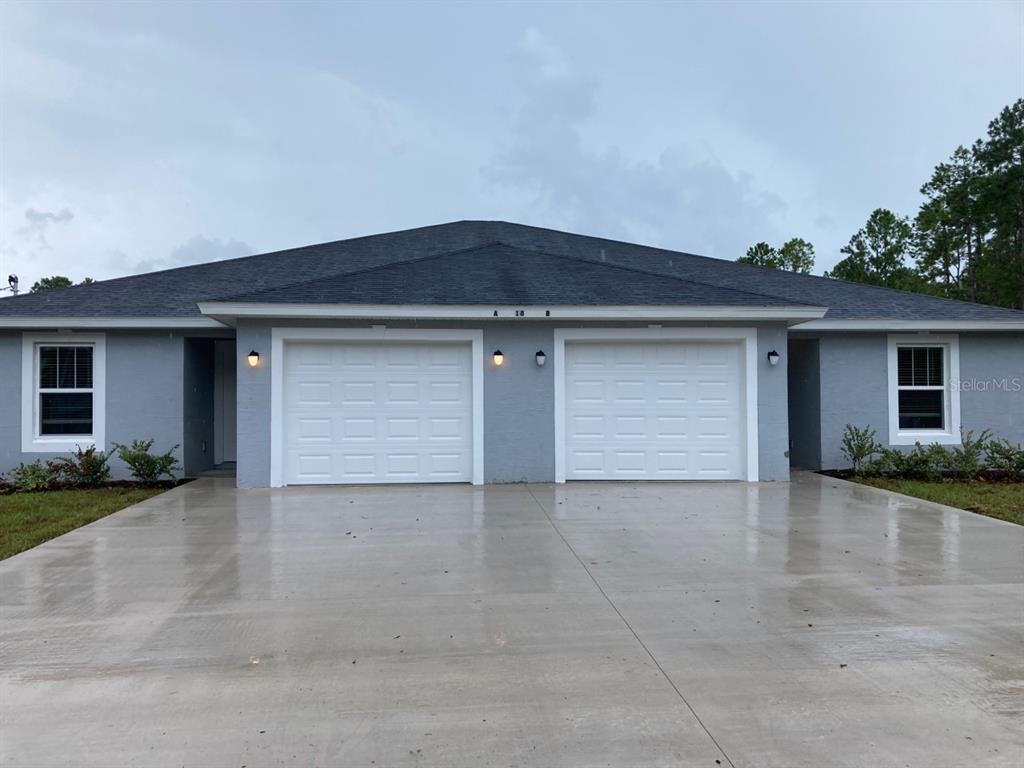 front view of house with a yard