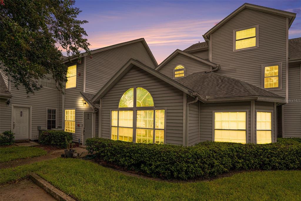 a view of house with a outdoor space