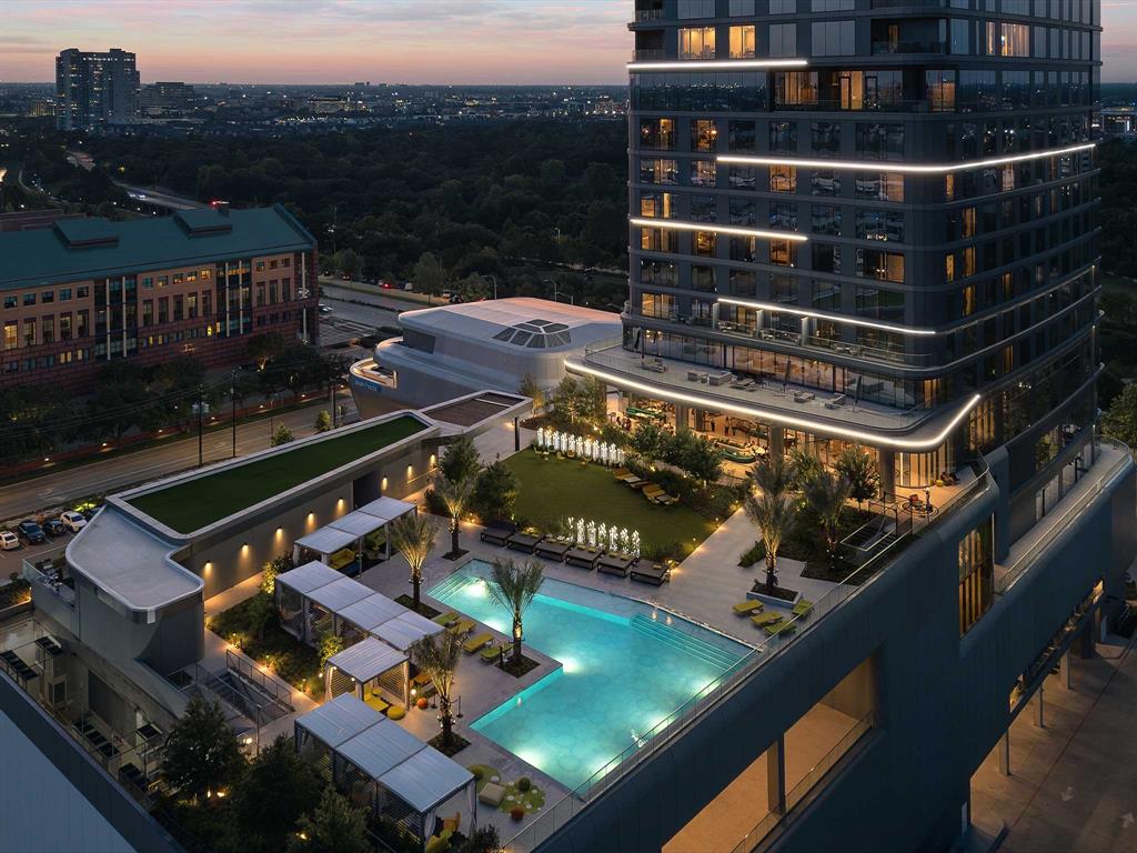 The Residences at The Allen sits above Thompson hotel, giving residents among its 35 stories access to all the world-class amenities only a hotel can offer, including 24/7 room service, an elite spa, a scenic pool deck and cabanas with food & beverage service, plus conveniences exclusive to condo owners