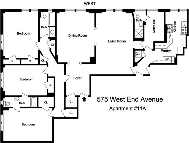 $14,500 | 575 West End Avenue, Unit 11A | Upper West Side