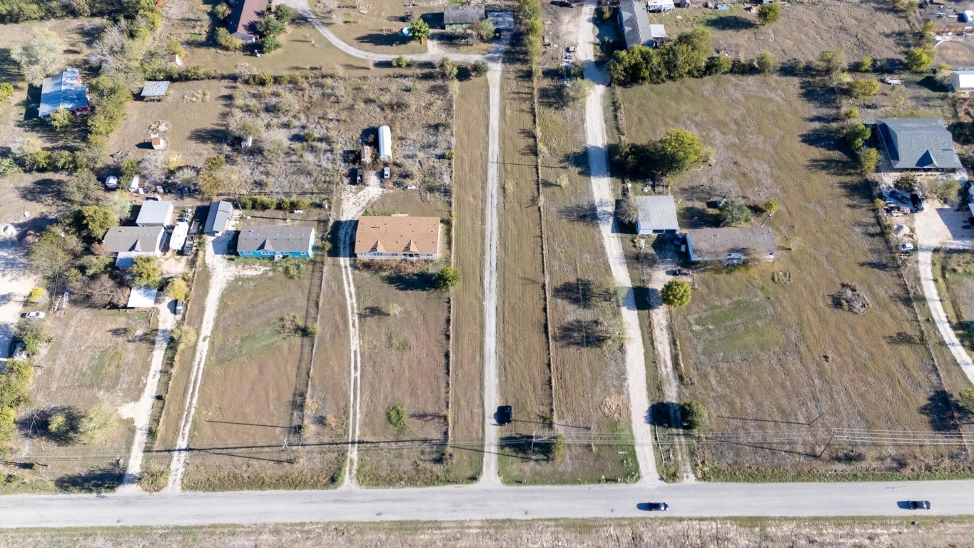 a bird view of a house