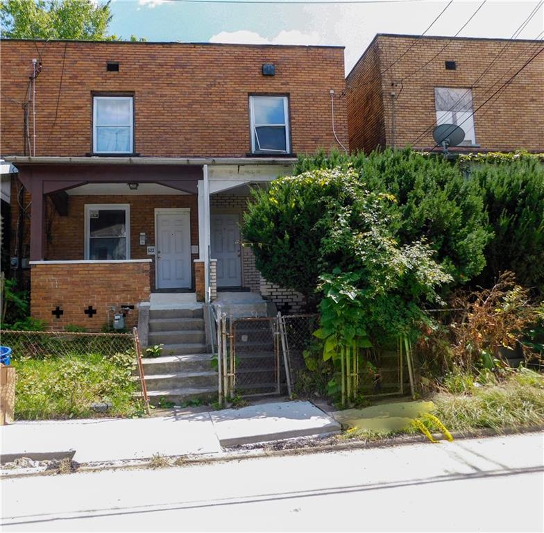 front view of house with a yard