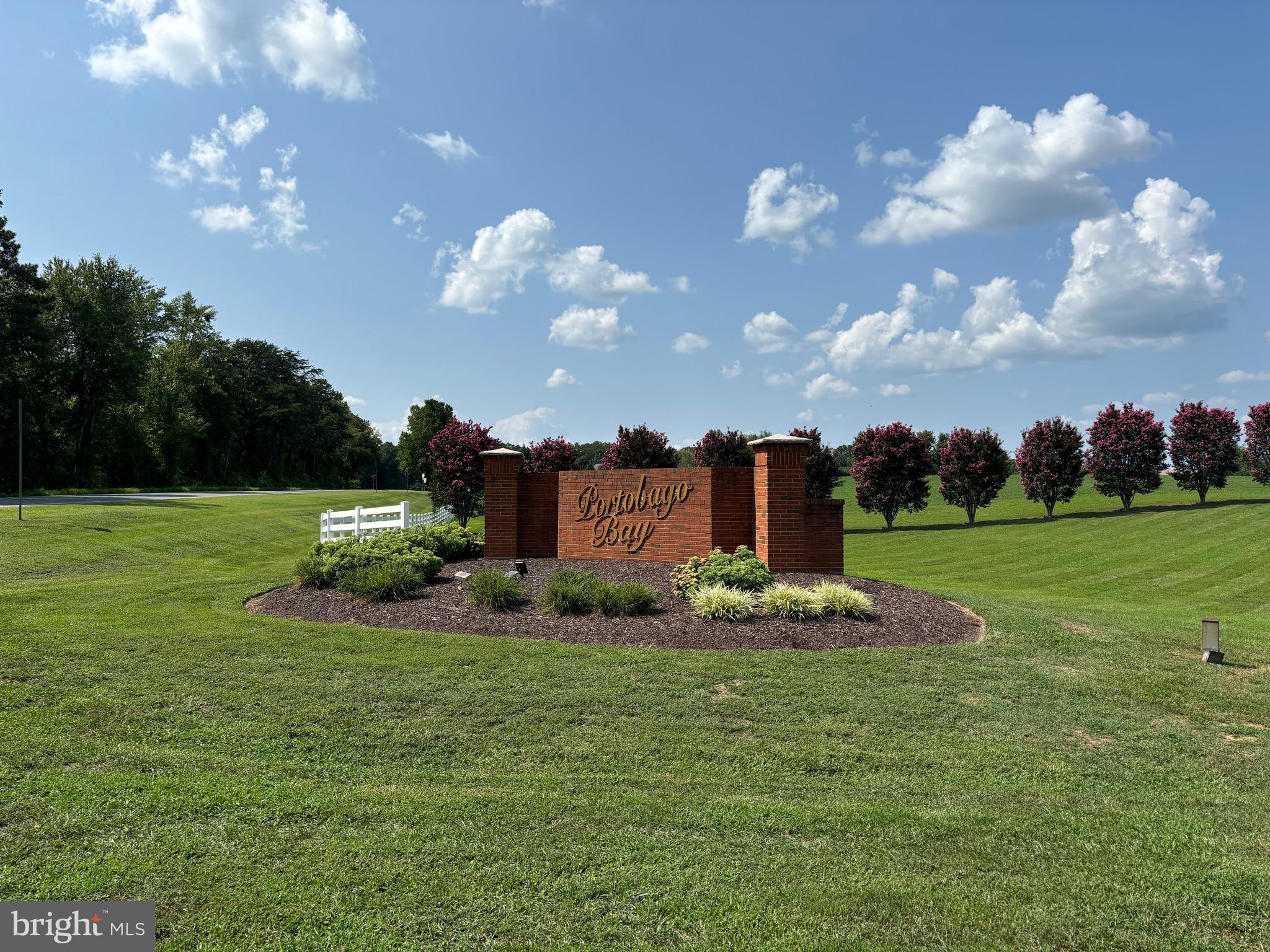 a view of a green field