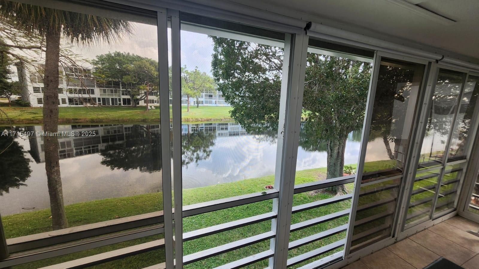 a view of a porch