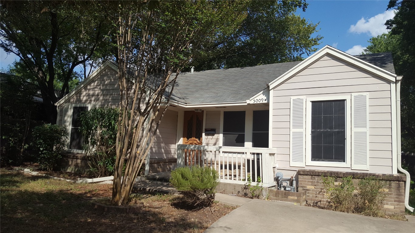 front view of a house