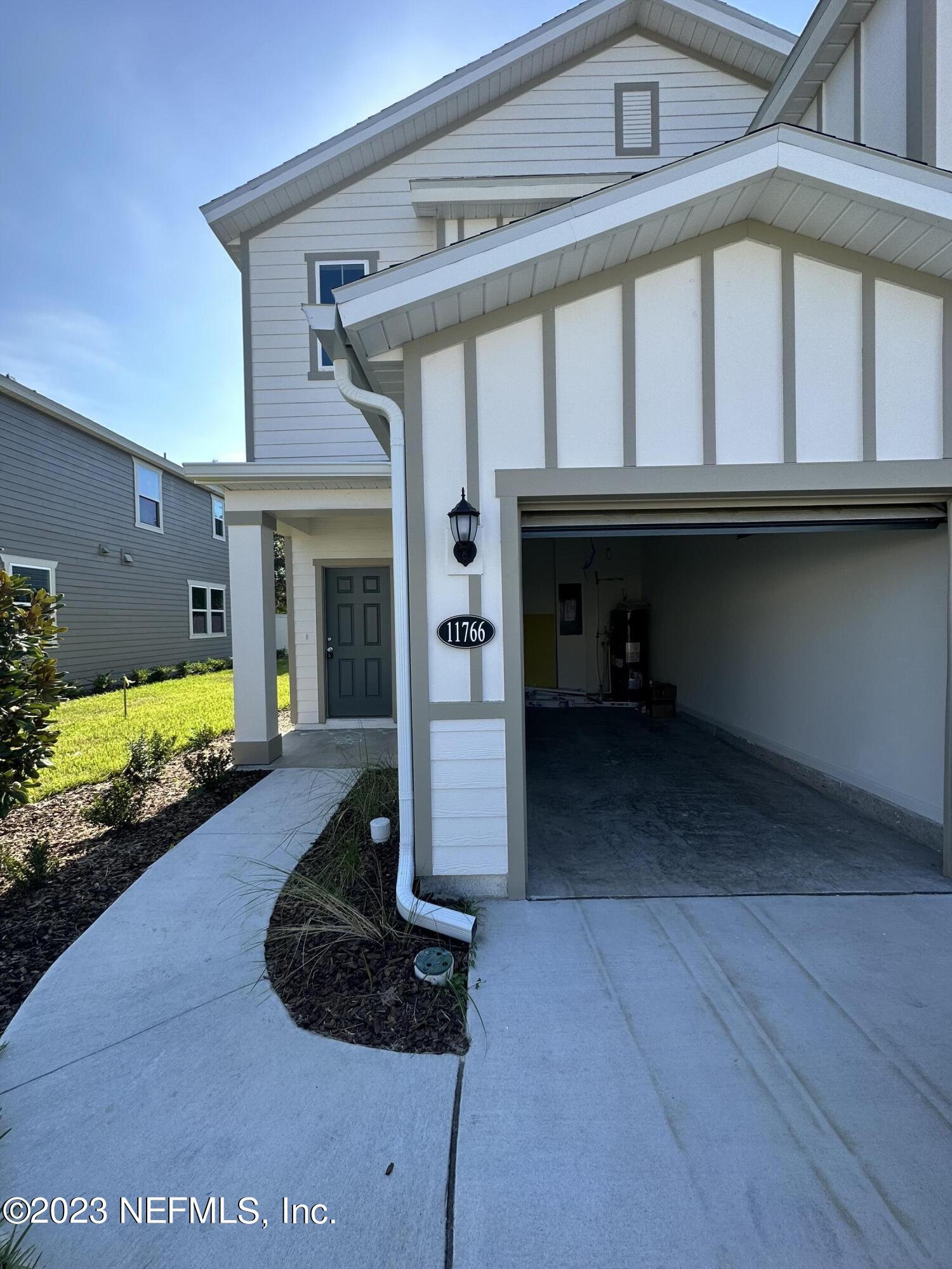 a view of front door and porch