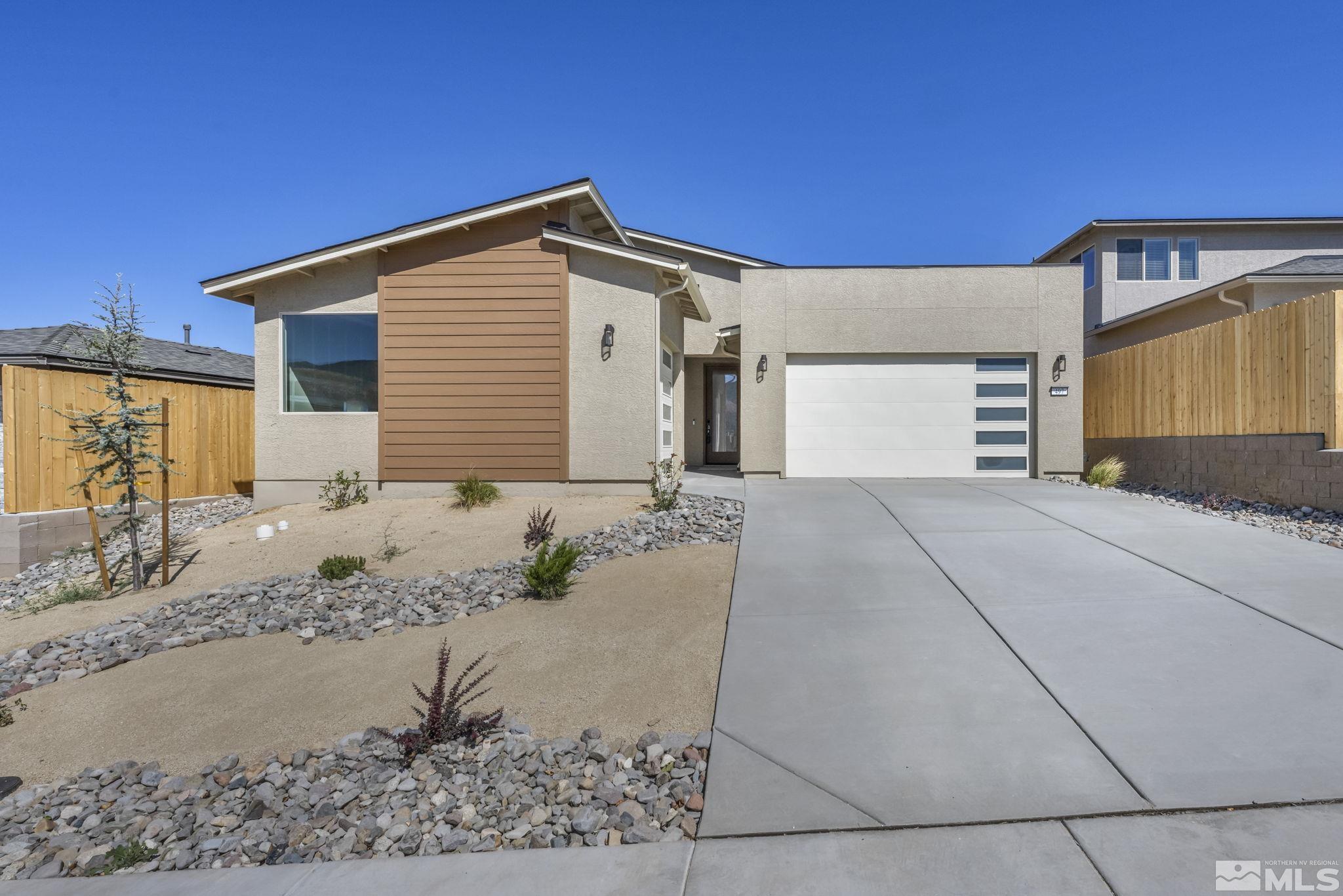 a view of a house with a outdoor space