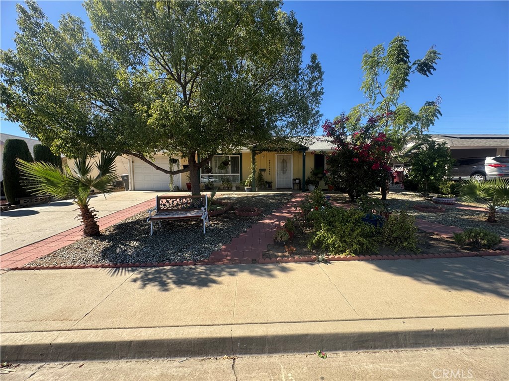 a house with trees in the background