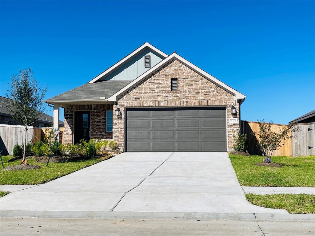 front view of house with a yard