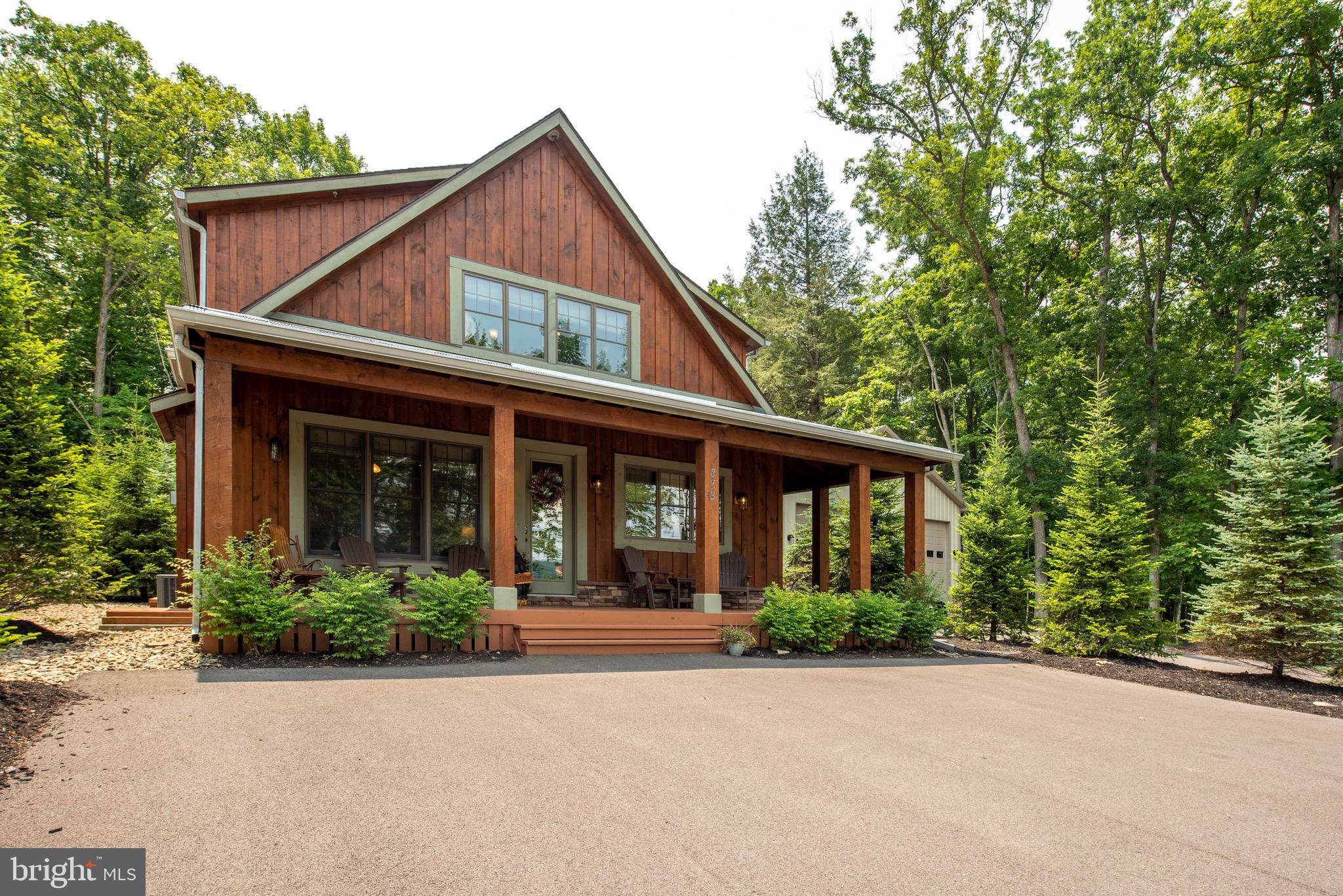 front view of house with a yard