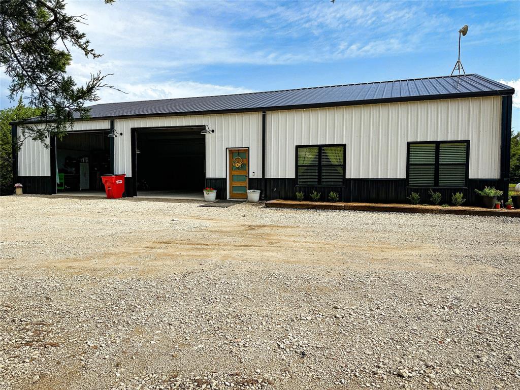 a view of a house with a patio