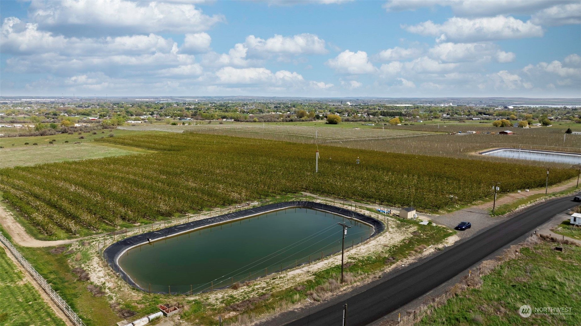 a view of a lake from a balcony