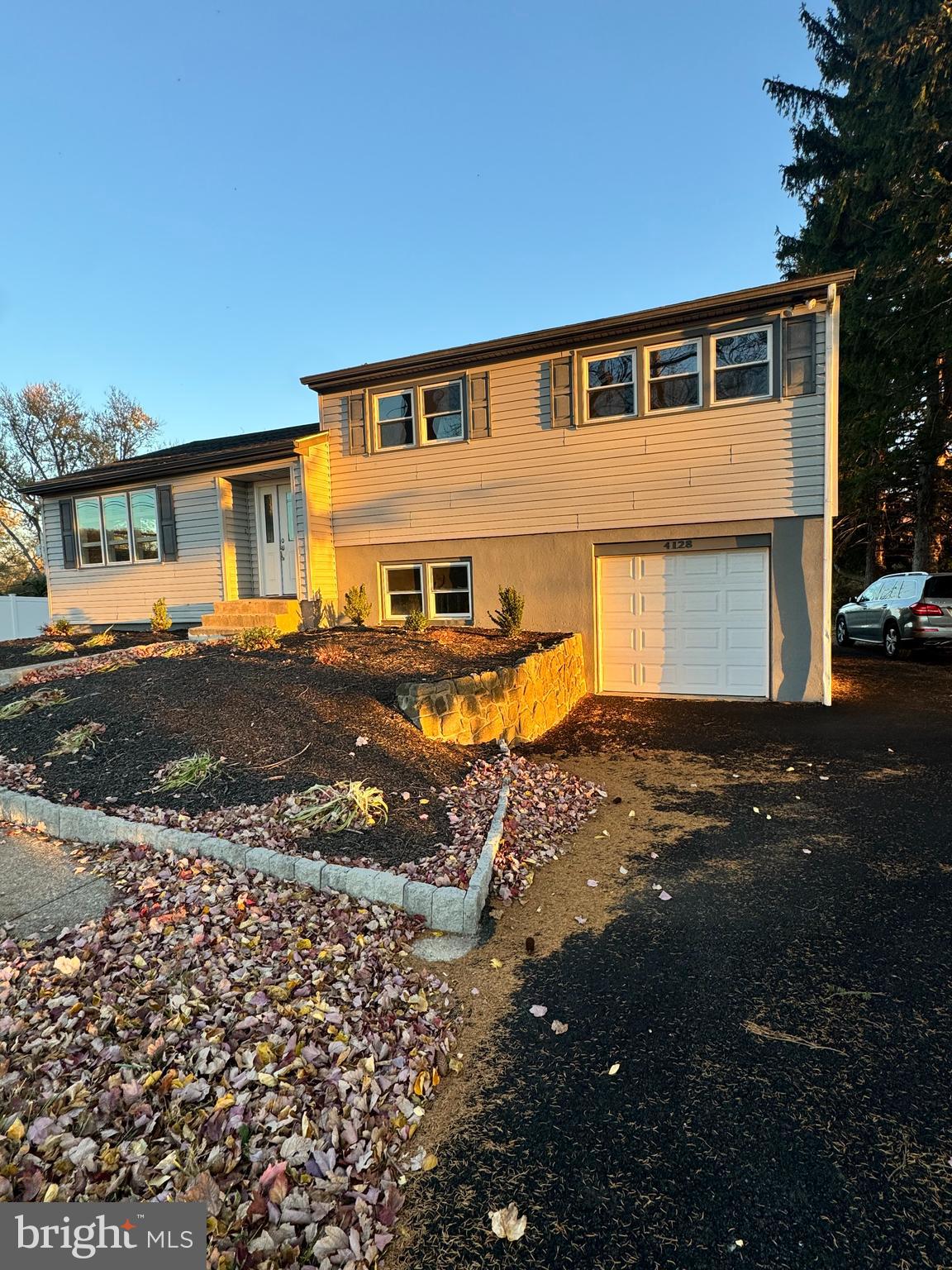 a view of a house with a patio