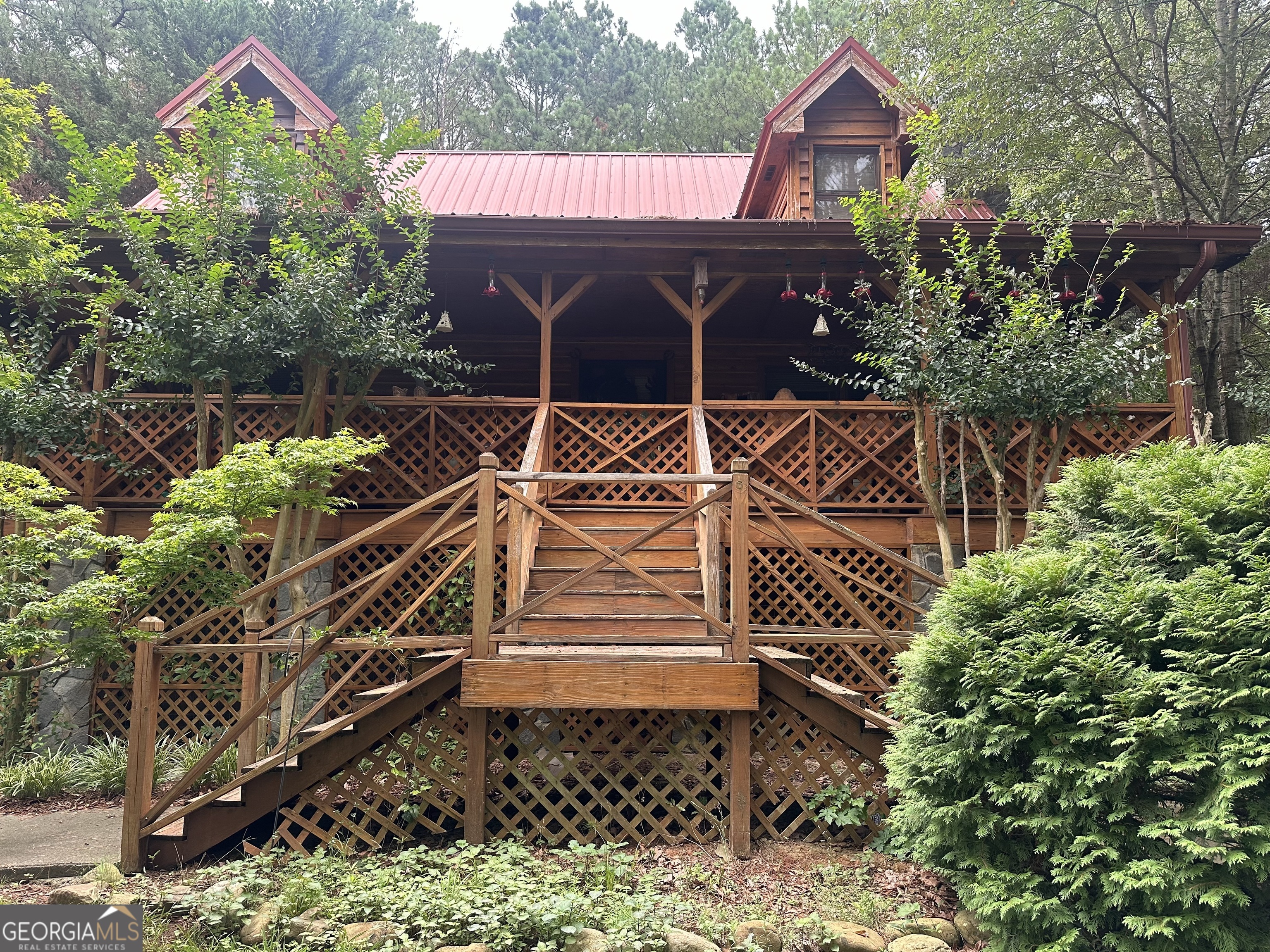 a view of outdoor space and yard