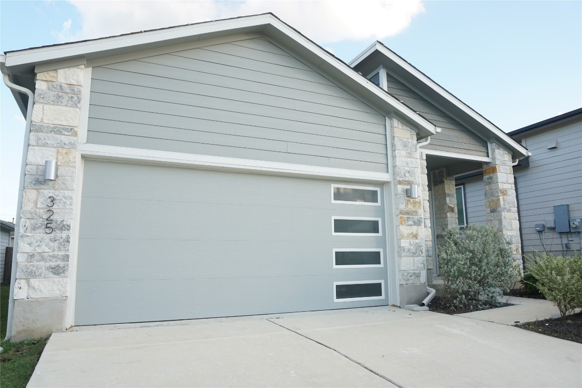 a view of a house with a door