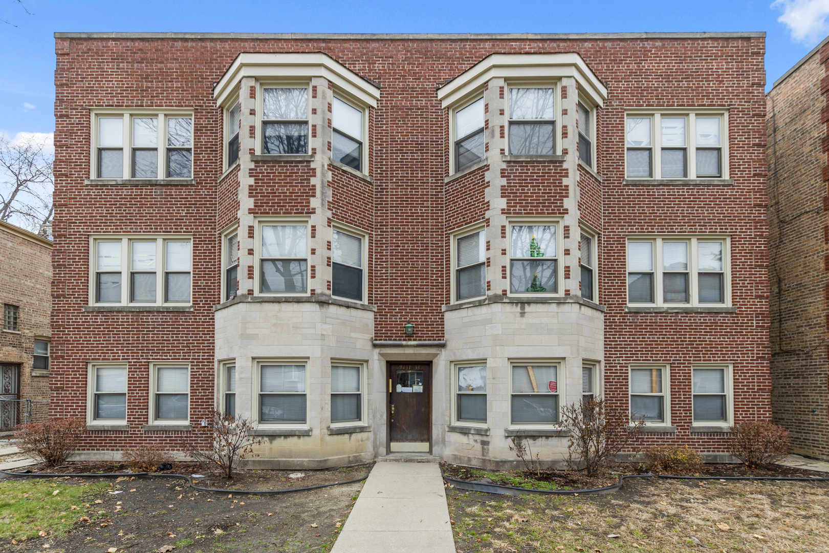 front view of a building