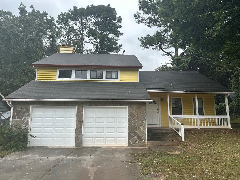 front view of a house