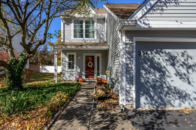 a view of a house with a porch