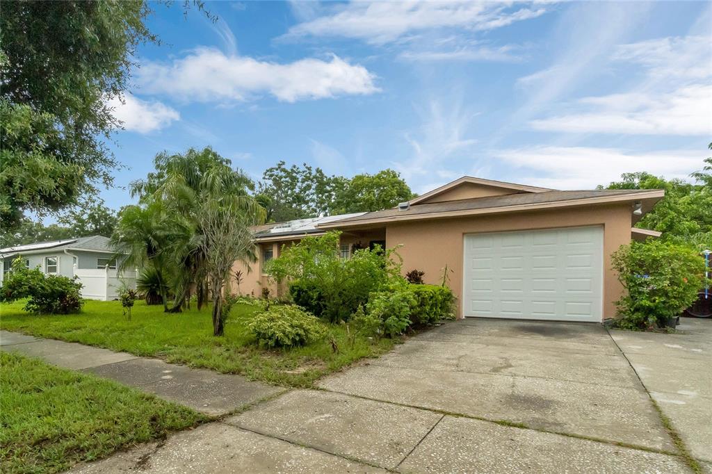 front view of house with a yard