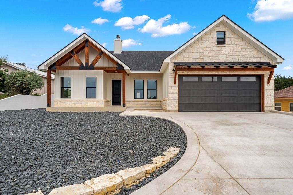 a front view of a house with yard