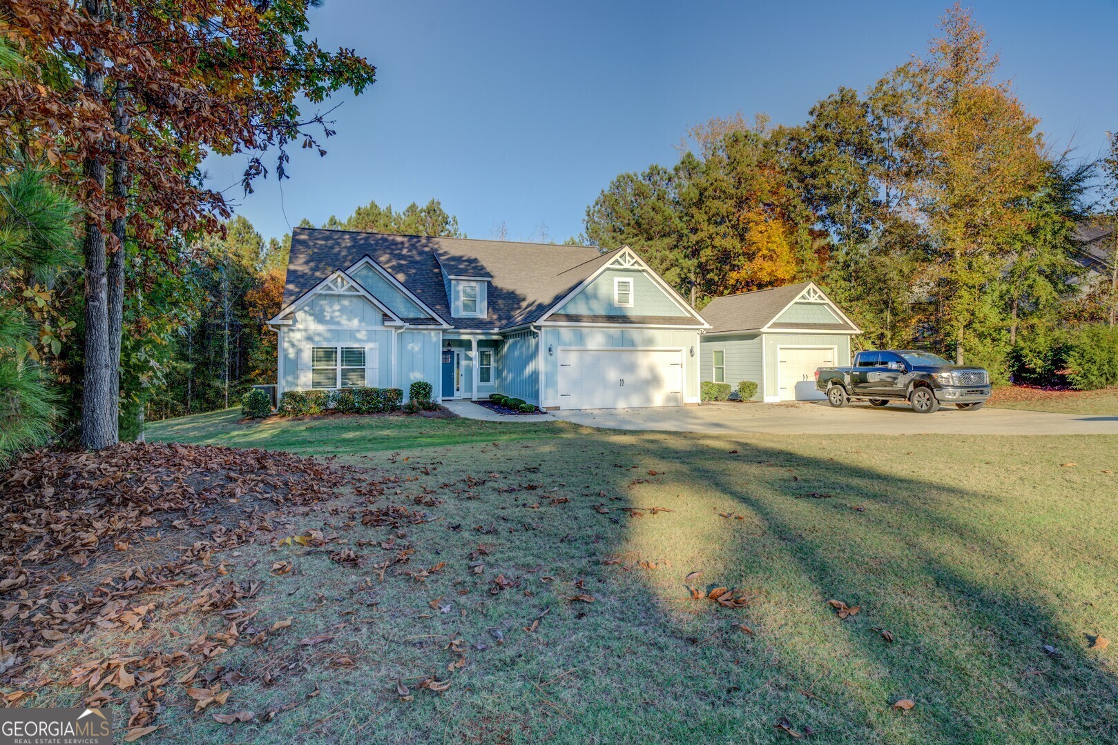 a view of house with outdoor space