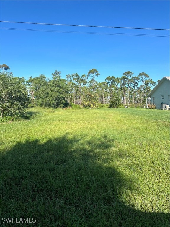 a view of an outdoor space and yard