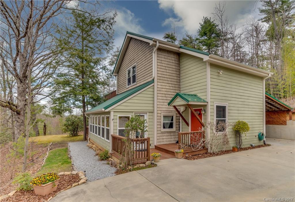 a view of a house with a patio