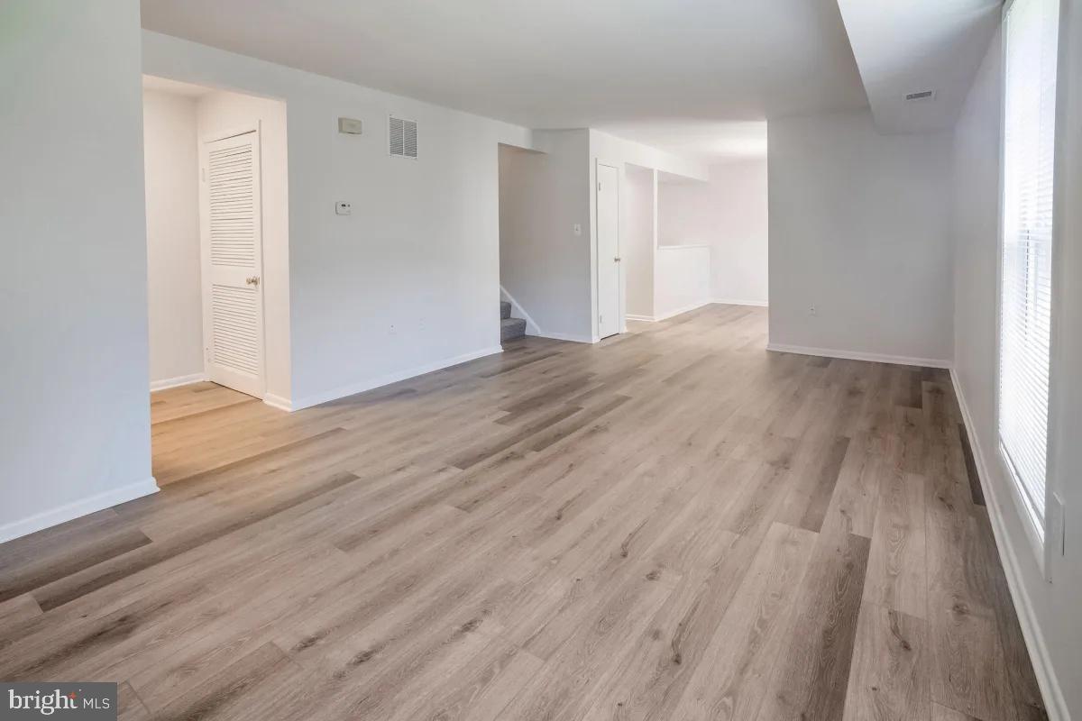 wooden floor in an empty room