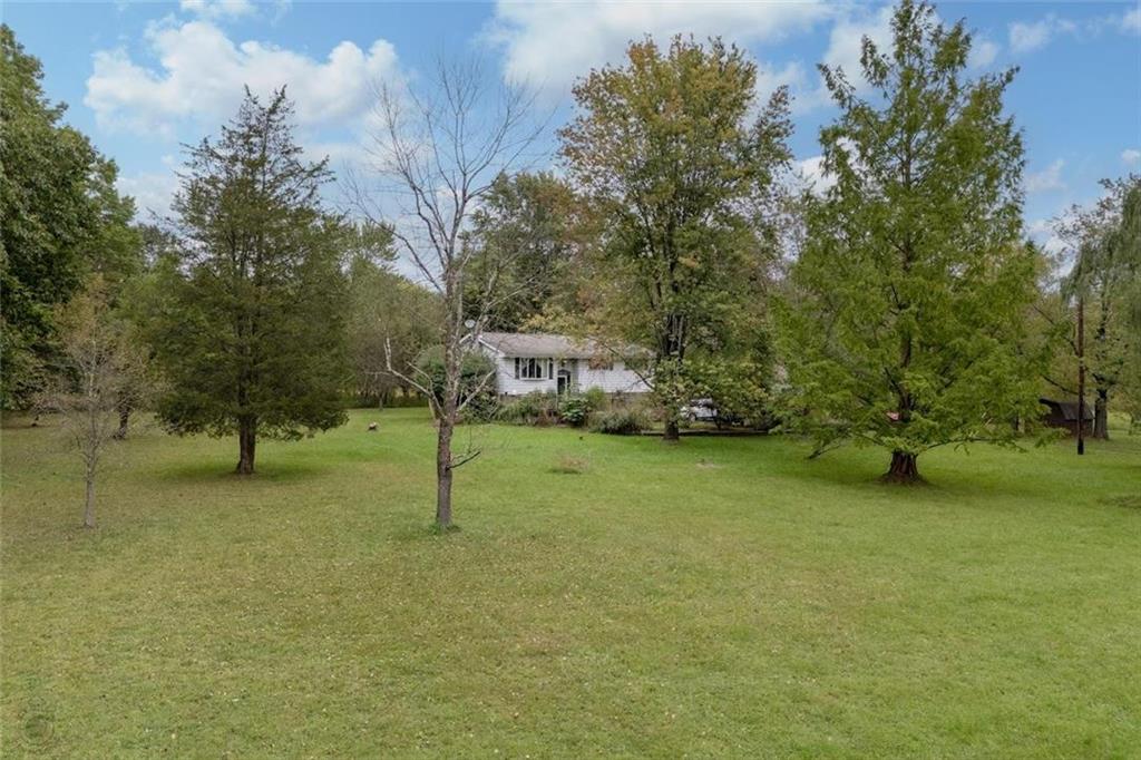 a view of an outdoor space and yard