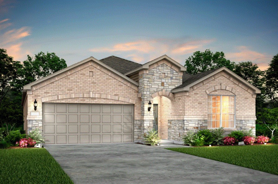 Pulte Homes, Orchard elevation 34, rendering