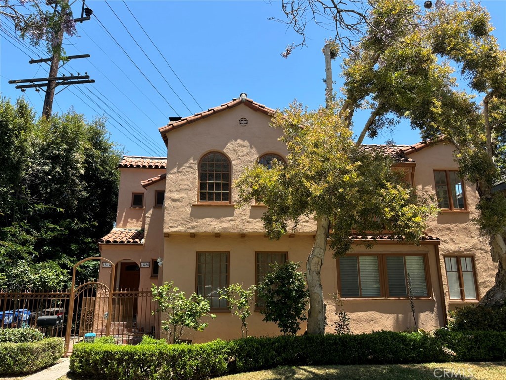 front view of a house