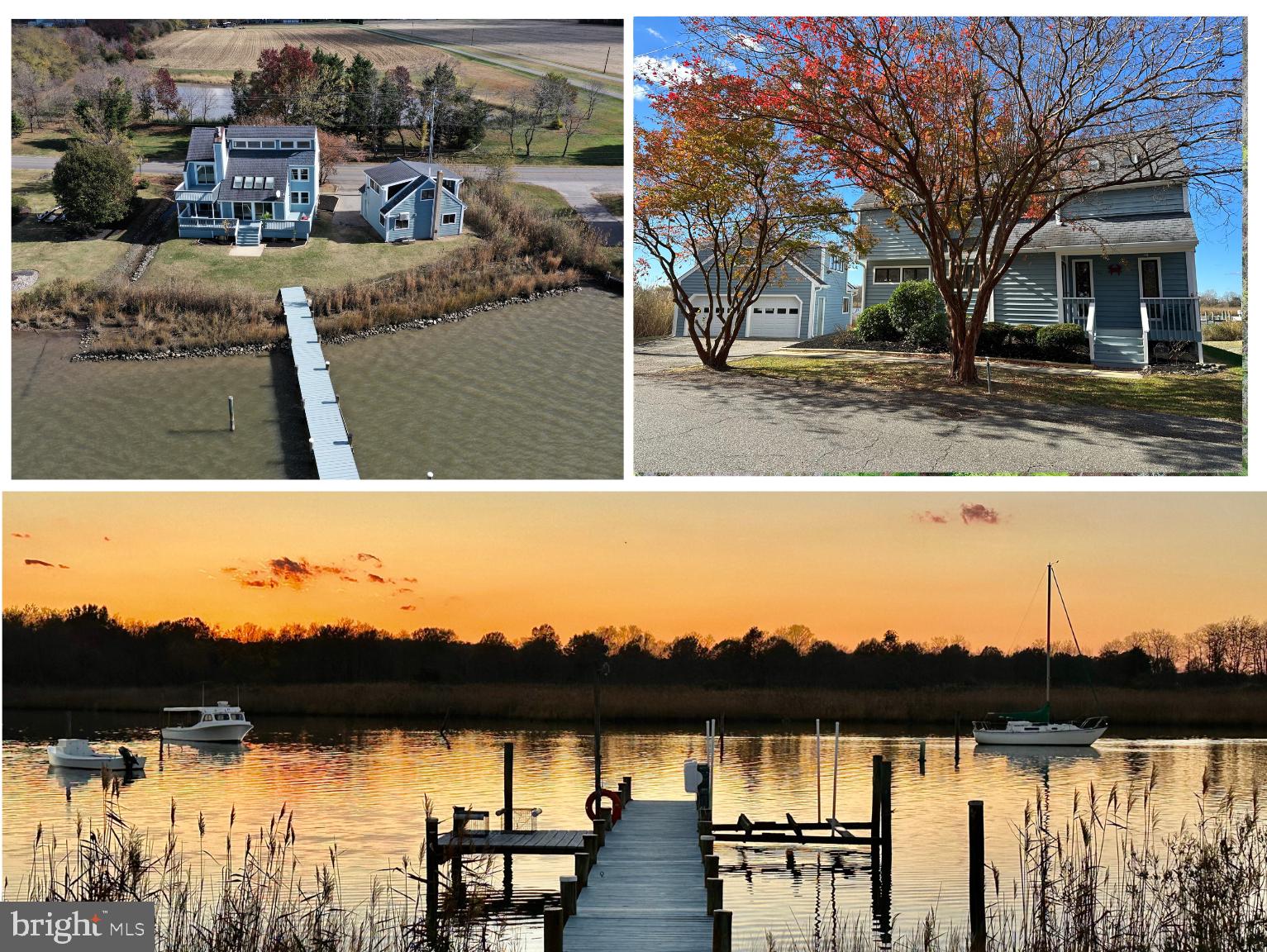 a view of lake with houses