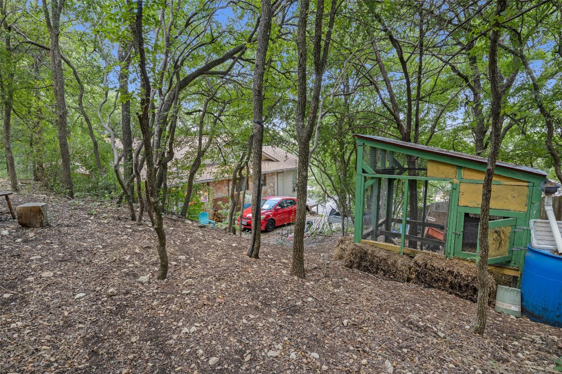 a view of outdoor space with entertaining space