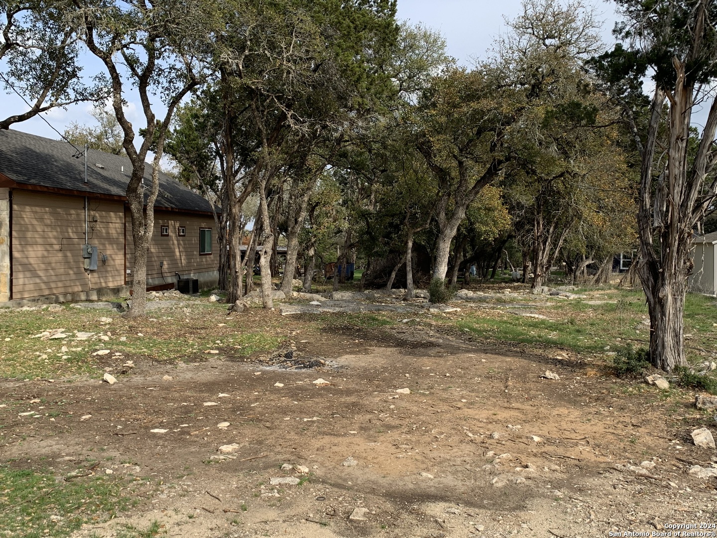 a view of outdoor space with trees