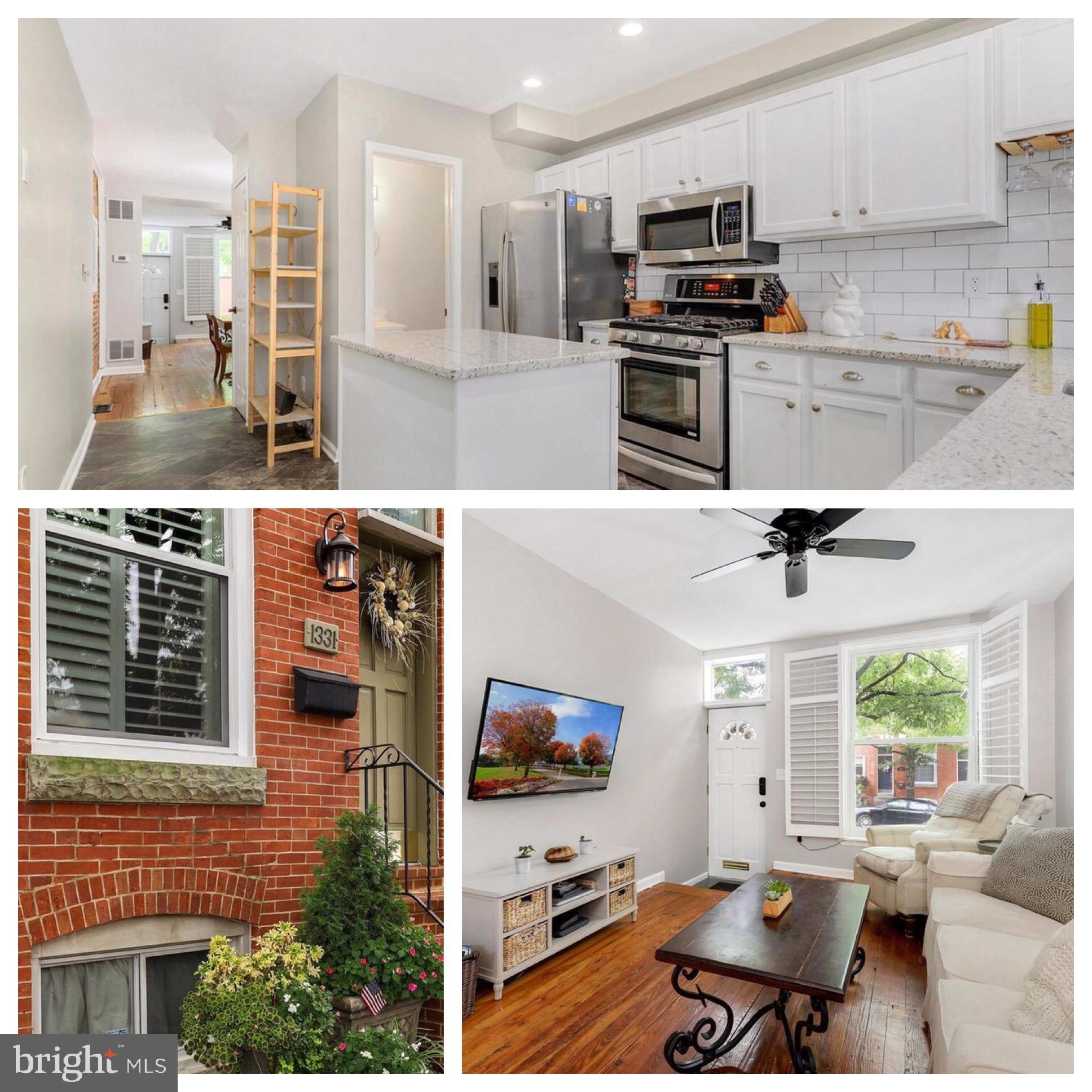 a kitchen with stainless steel appliances kitchen island granite countertop a stove and a sink